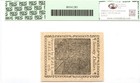 Continental Currency Fr cc-101 January 14  1779  70 Pcgs Xf-45
