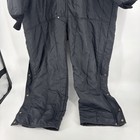 Refrigiwear Iron-tuff Coveralls Mens 3xl Black Insulated Hooded Snap Button Zip