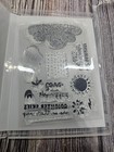 Stampin  Up  Bright Skies Stamp Set   Dies Clouds Sun Rain Sprinkled With Love
