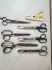 Lot Of 7 Vintage Keen Kutter Rex Wilbert Scissors Made In Usa Germany Italy