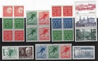 Old Original Collection 53 Different Sweden Stamps Unused Very Rare