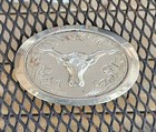 Longhorn Belt Buckle