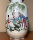Vintage antique Chinese Republic Period  Pre-1940  Familie Rose Porcelain Vase