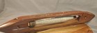 Vintage Sh Duraloc Weaving Boat Shuttle Wooden With Metal Tips 18  With Bobbin