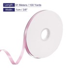 Satin Ribbon 3 8 Inch X 100 Yards Pink Double Face Polyester Satin Ribbon