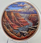 Grand Canyon - 5 Oz  999 Copper Colorized Round - Natural Wonders W  Capsule