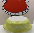 Vintage Agee Crown Pyrex Htf Colonial Spanish Olive Color Cr-300 Round Casserole