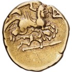   982586  Gaul  Aulerci Cenomani  1 4 Stater  2nd Century Bc  Gold  Ef 40-45 