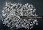 3mm White Gold Plated Medium 22 Ga Jump Rings Jewelry Findings 500pcs Fpj015a
