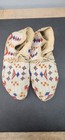 Antique 19th Century Sioux   Apache Beaded Moccasins   Inuit yupik Blanket
