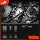  88 46 Inch Engine Serpentine Drive Belt Compatible With Nissan Altima Sentra 