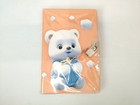 Peach Polar Bear Secret Diary With Lock keys And Hardcover Kids Notebook Journal