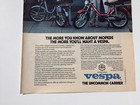 Vespa Moped Advertising 1980