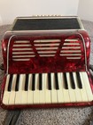 Vintage Red Accordion  read Description 