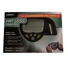 Omron Bmi Body Fat Loss Monitor Hbf-306c Brand New W original Box Black 
