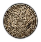 1914-d 25c Silver Barber Quarter - Luster - Original Au - Sku-z4418