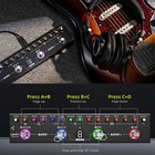 Lekato Tank-g Multi Effects Guitar Pedal With 36 Presets Editable 4 Modules