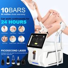 2 In 1 808nm Diode Laser Hair Removal    Pico Laser Tattoo Removal Machine 10bar