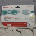 Speedo Boomerang Adult Anti Fog  Uv Protection Swimming Goggles Stormy Blue New