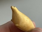 Rare Ancient Alaskan Seal Effigy Game Piece Talisman Alaska Eskimo Carved Charm