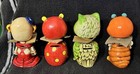 Vintage 1960s Ceramic Coin Bank Nodders Set Of 4 Japan In Original Packaging     