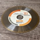 Mk Diamond 303 Series Professional Lapidary Blade 4  Continuous Rim Wet Diamond