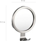 Shower Mirror Fogless For Shaving With Razor Holder  Powerful Lock Suction