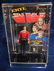 Ertl Star Trek Iii Figures In 90 s Vintage Heavy Acrylic Protector Display Cases