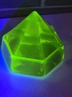 Nautical Ship Deck Prism Light Yellow Glass Hexagon Pyramid Maritime 3 