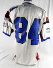 2001-06 Memphis Xplorers  84 Game Used Team Signed White Jersey 310