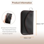 2 Pack Faraday Pouch For Phones And Car Keys  Faraday Bag Rfid Fob Key Protector
