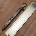 Solid Brass Bolt Action Pen Hexagonal Six Edge Hollow Out Grip For Pocket Edc