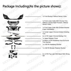 For2021-2022 Honda Accord Sedan Us Built Complete Bumper Set W grille fog Lights
