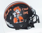 Thurman Thomas  chof 2008  Signed Osu Oklahoma State Mini Helmet Beckett Coa W71