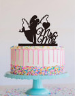 Fishing Wedding Cake Topper fishing Funny Mr   Mrs  Bride And Groom Wedding Part