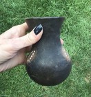 African Botswana Pottery Clay Tribal Beer Pot Vase Zulu Ukhamba