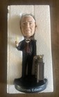 Rare Royal Bobbles Thomas Edison Bobblehead W  Glow In The Dark Light Bulb