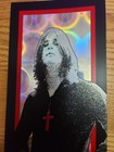Ozzy Osbourne Art Print Poster Blunt Graffix Foil 4x24 Foil Edition  2 2 Rare
