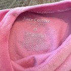 Bundle Of 2 Juicy Couture Girls 2t Velour Pajama Sets