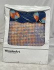 Vintage Latch Hook Rug Kit Floral 27 x40  Wonderart