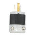 Lot 10x Hbl5266c For Ac Male Edison Nema 5-15p Plug 15a 125v Connector Cl bk