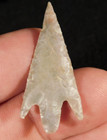 Ancient Extended Barb Form Arrowhead Or Flint Artifact Niger 8 99