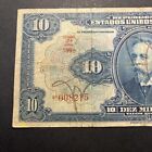 1940s Brazil 10 Mil Reis Banknote Pick Circulated  Many Signatures