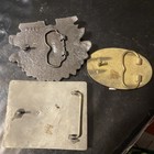 Belt Buckles For Men Vintage  3 Pieces