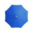  9 Ft Patio Umbrella Replacement Canopy For 8 Ribs  Table Market 9ft Royal Blue