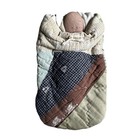 Vintage Doll Handmade Signed Folk Art  Hand Painted Stone Face Quilted Ohio Made