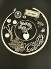 Lot Of Vintage Sterling Silver Jewelry Scrap Wear 151 Grams Pins Bracelets Chain