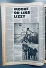 1979 Thin Lizzy Phil Lynott Music Magazine Record Mirror Ufo Blondie Poster Toto