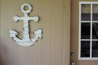 Huge Anchor Wall Hanging  27  Nautcal Item  Lightweight Metal mariner Decor boat