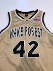 Game Worn Used Wake Forest Demon Deacons  Nike Basketball Jersey Size 2xl  42